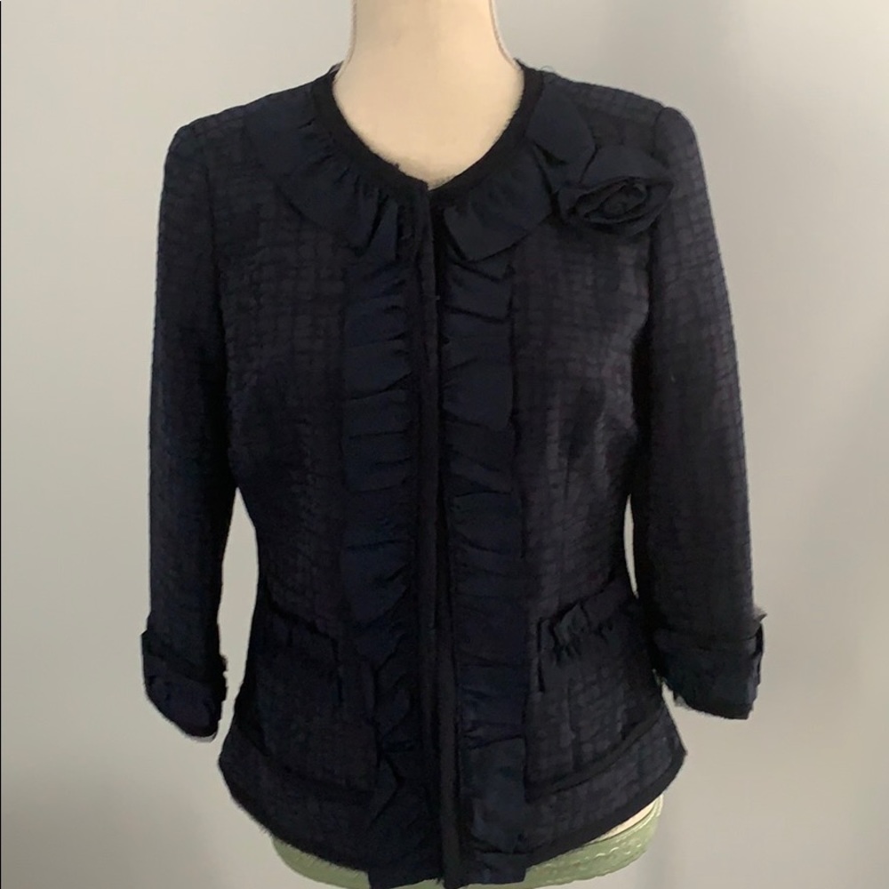 NWT Navy and black blazer with dress.